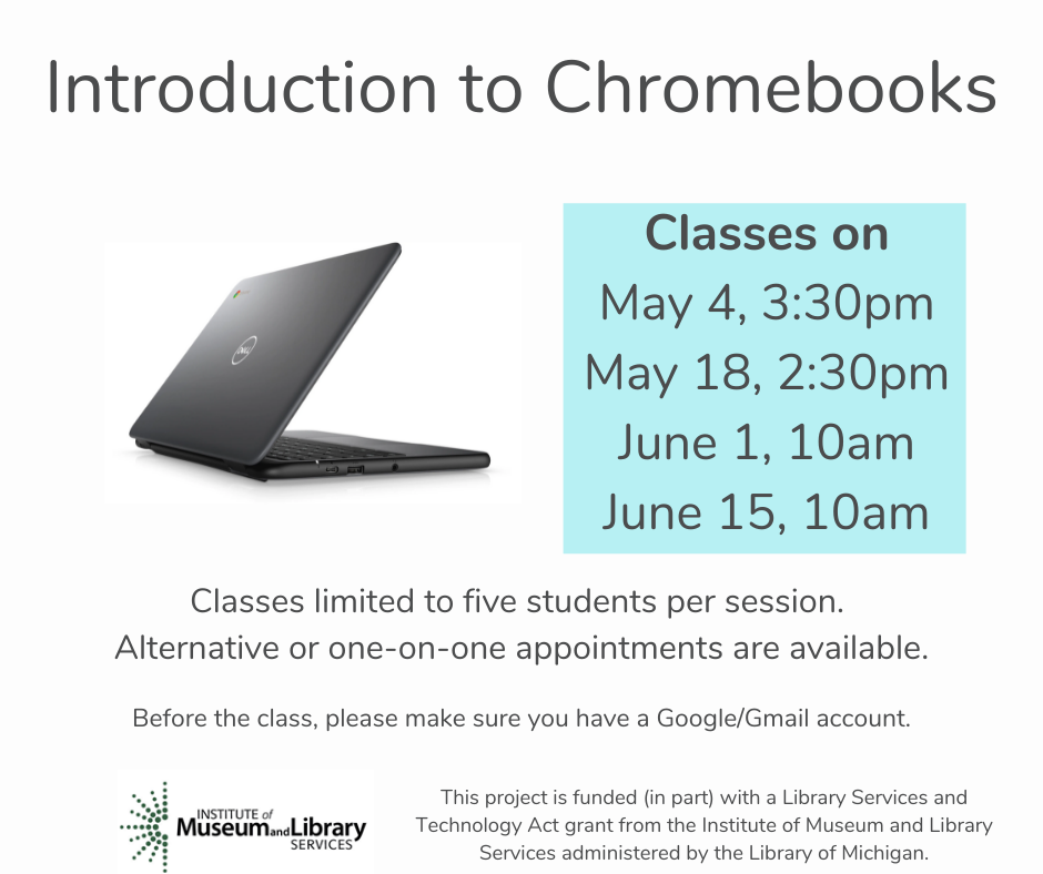 Chromebook Classes Spring 2022