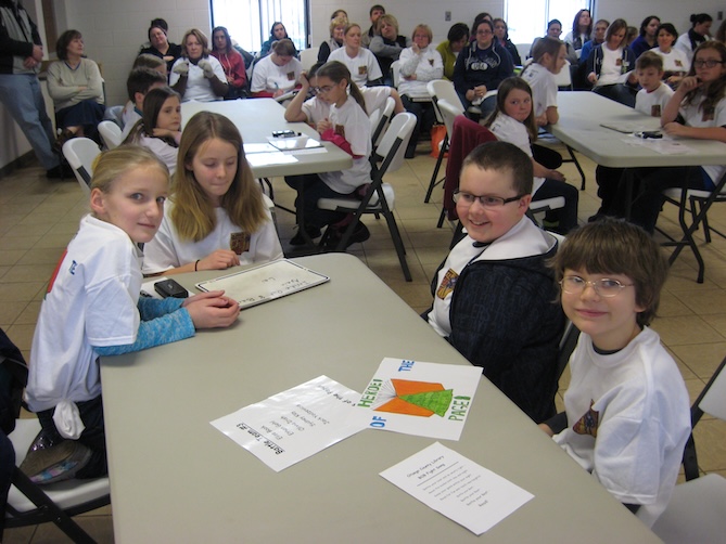 Children at battle of the books