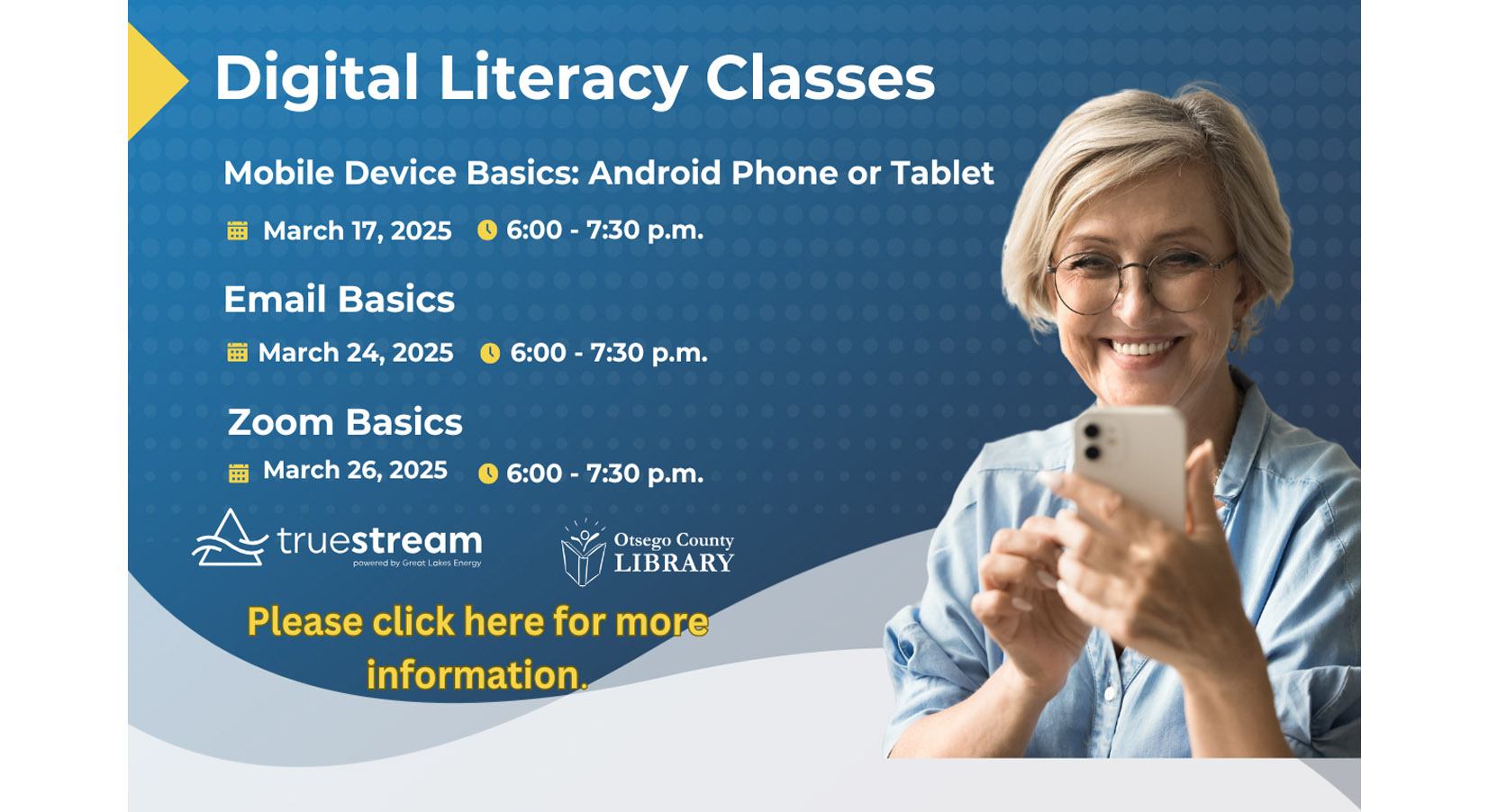 Join us for Digital Literacy Classes