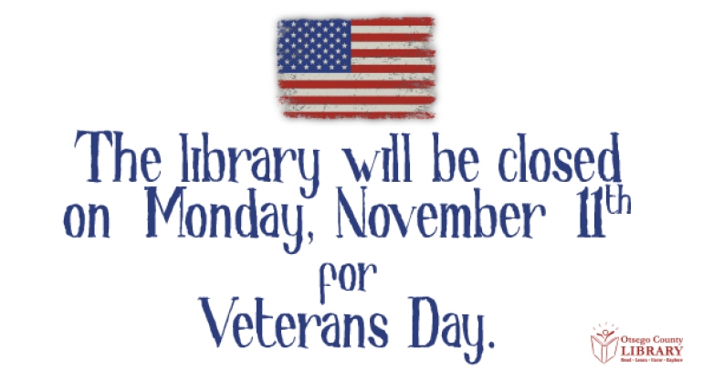 Veteran's Day Closed