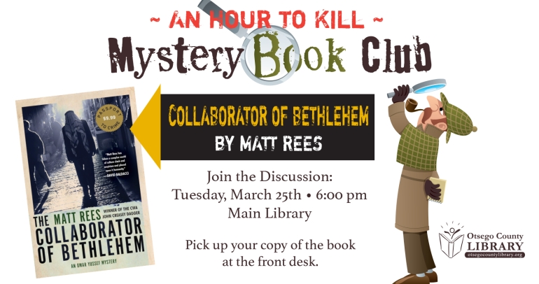 Collaboration of Bethlehem Mystery Book Club, March